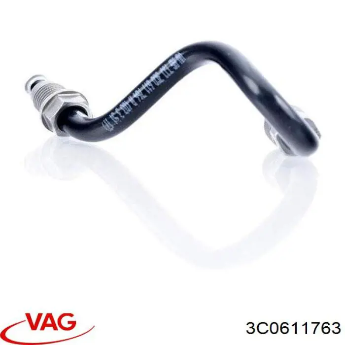 Шланг гальмівний задній, лівий VAG 3C0611763 ціна, від 36.24 USD