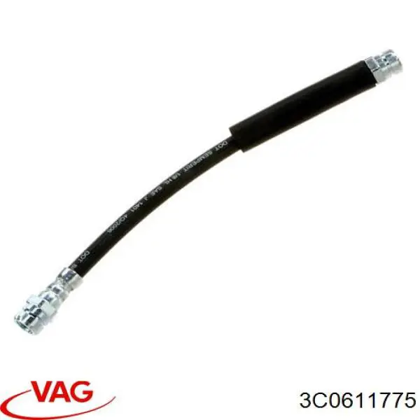 Купити 3C0611775 VAG Шланг гальмівний задній
