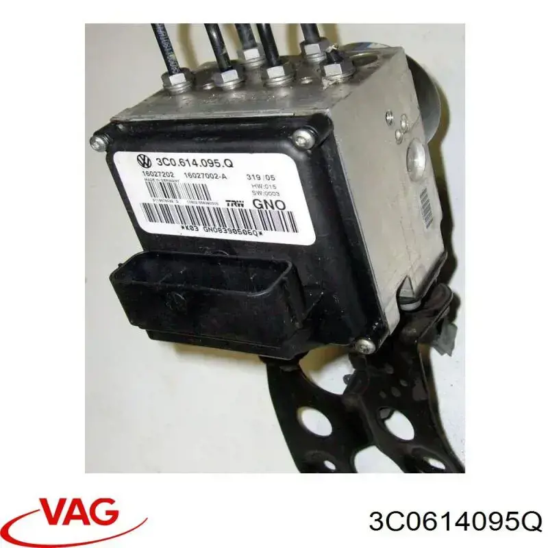 Блок АБС гідравлічний VAG 3C0614095Q ціна, від 25.34 USD