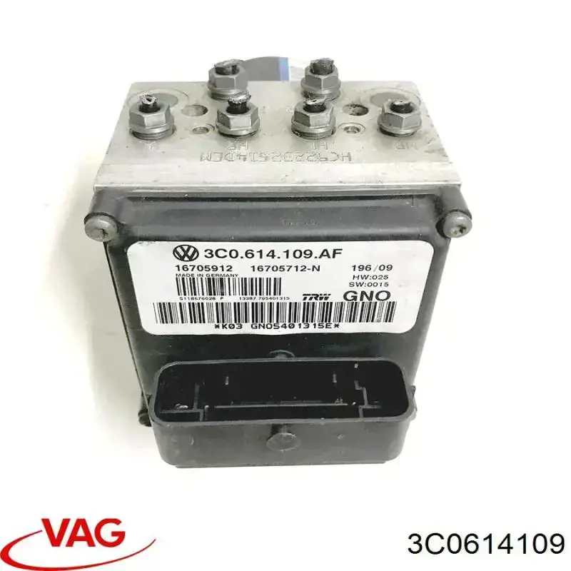 Блок АБС 3C0614109 VAG