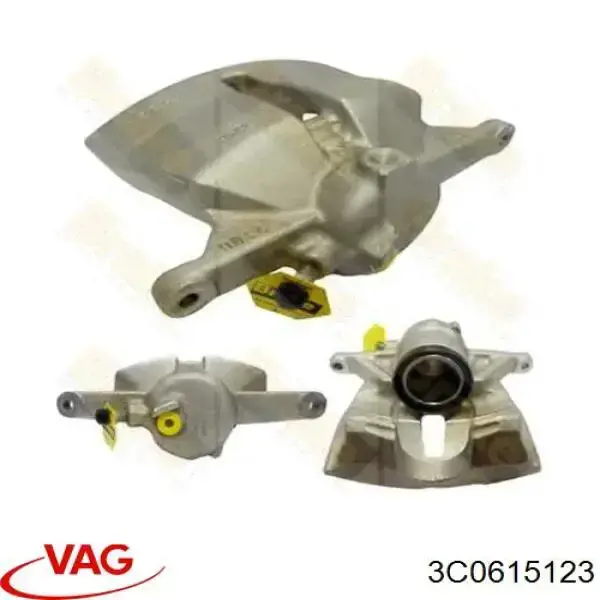 Купити 3C0615123 VAG Супорт гальмівний передній лівий