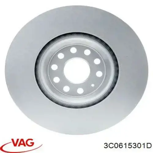 Купити 3C0615301D VAG Ротор гальмівний
