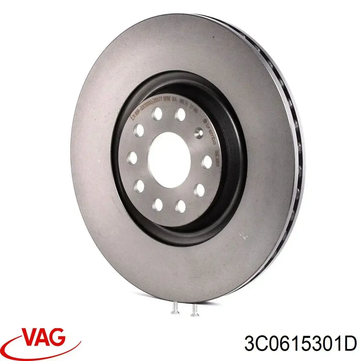 3C0615301D VAG диск гальмівний передній