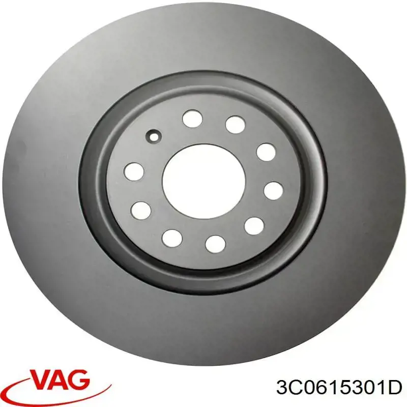Гальмівні диски передні 3C0615301D VAG