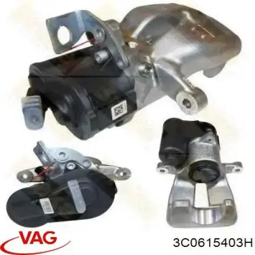 Купити 3C0615403H VAG Супорт задній лівий