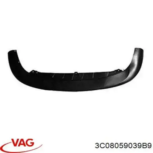 Спліттер переднього бампера VAG 3C08059039B9 ціна, від 21.65 USD