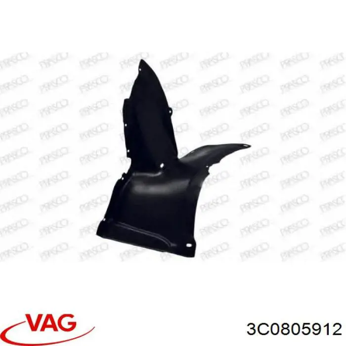 Купити 3C0805912 VAG Підкрилок переднього крила, правий передній