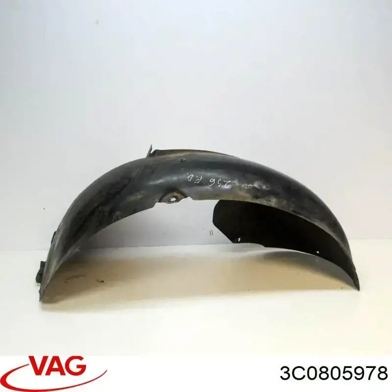 Підкрилок переднього крила, правий задній VAG 3C0805978 ціна, від 105.93 USD