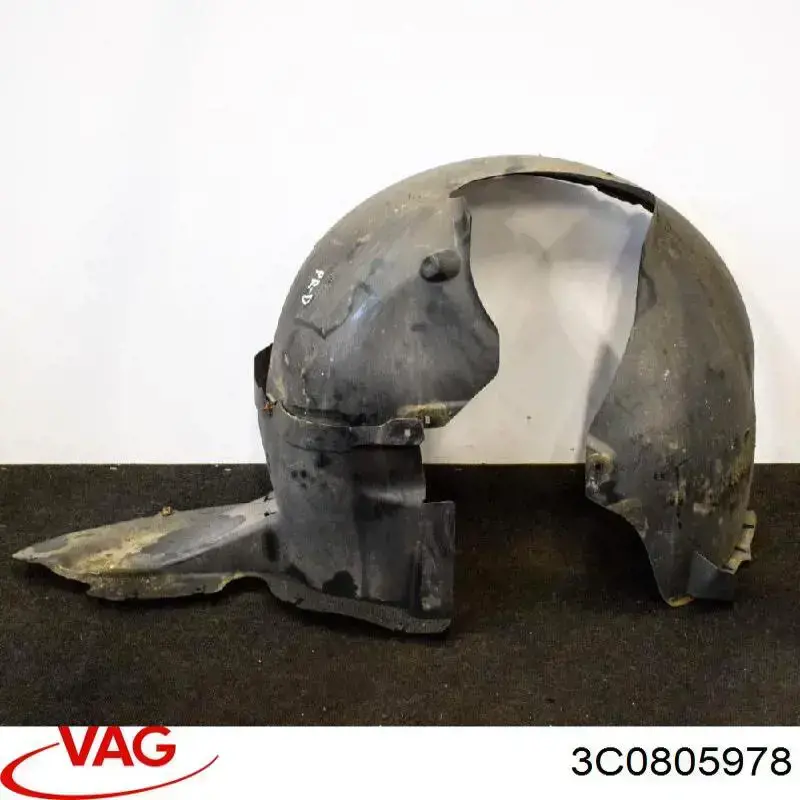 Купити 3C0805978 VAG Підкрилок переднього крила, правий задній
