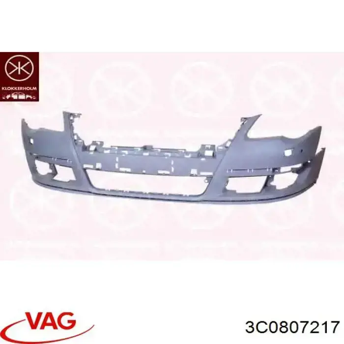 Купити 3C0807217 VAG Буфер (бампер) передній