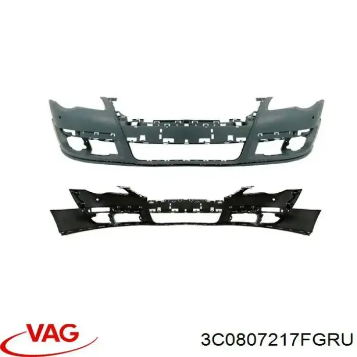 Купити 3C0807217FGRU VAG Буфер (бампер) передній