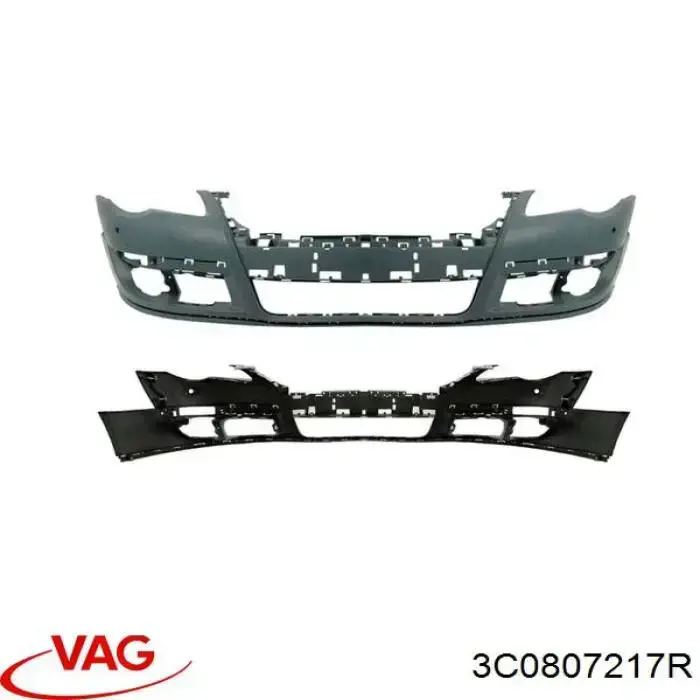 Бампер на авто VAG 3C0807217R ціна, від 57.50 USD