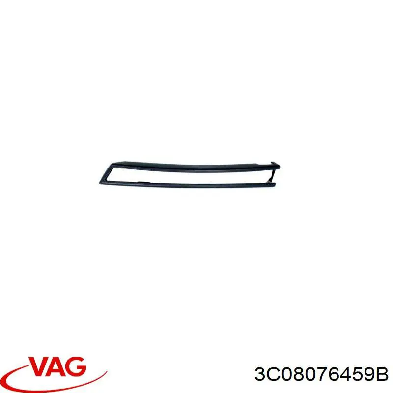 Молдинг переднього бампера, лівий VAG 3C08076459B ціна, від 3.80 USD