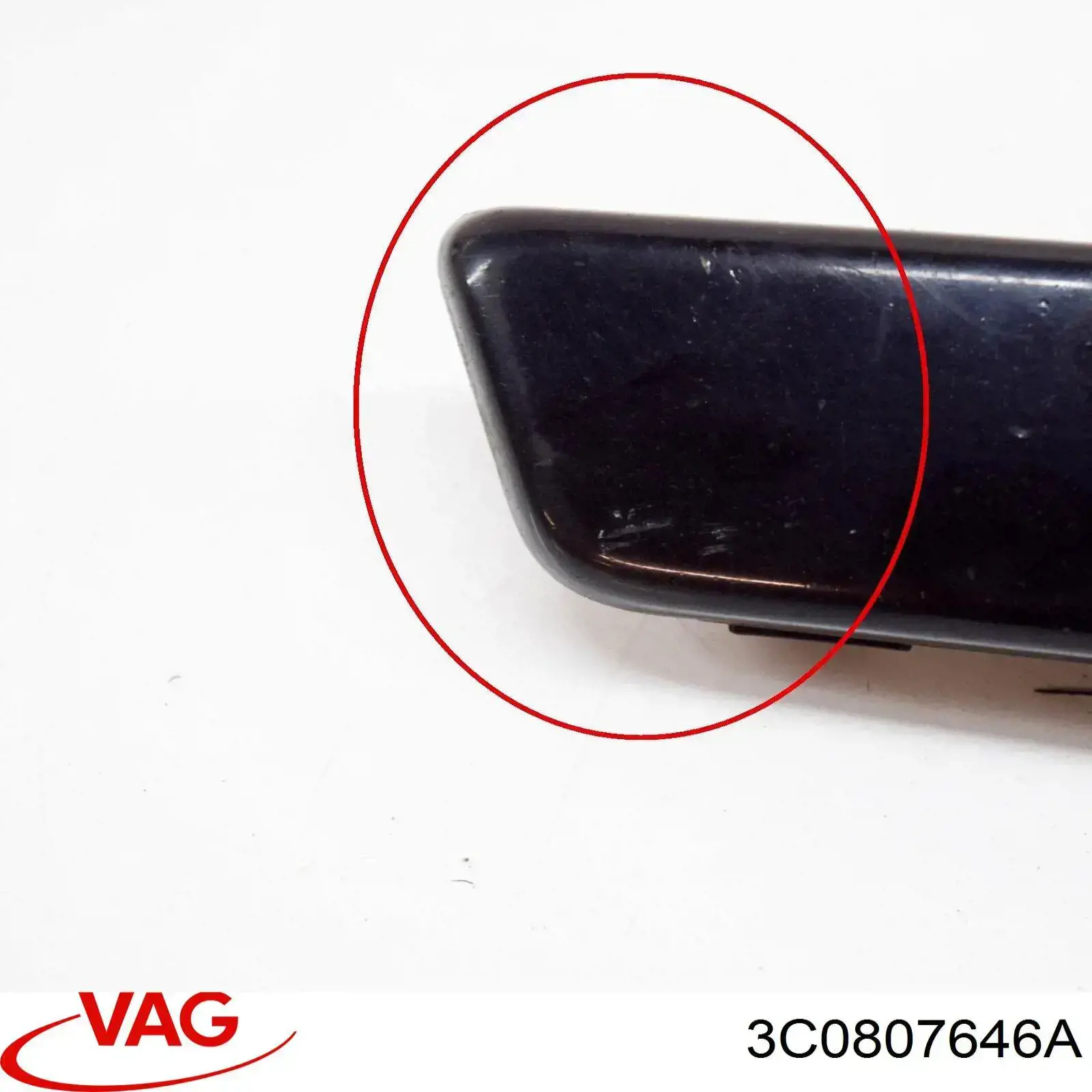 Купити 95550728 Polcar Молдинг переднього бампера, правий