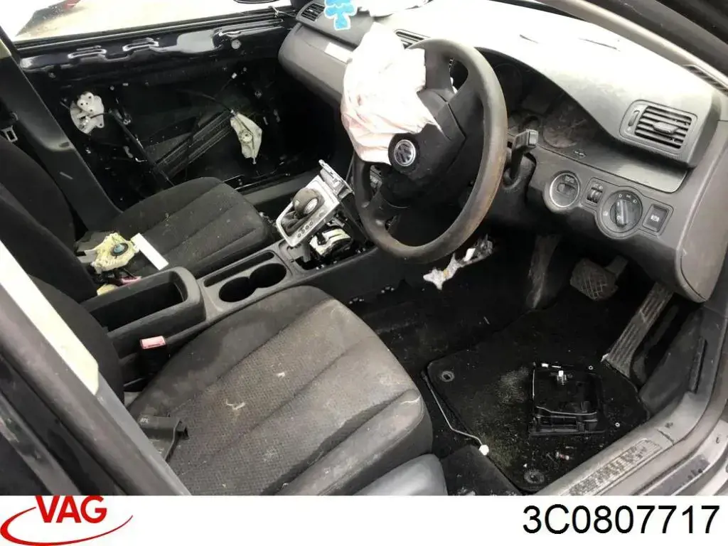Купити 3C0807717 VAG Молдинг переднього бампера, лівий