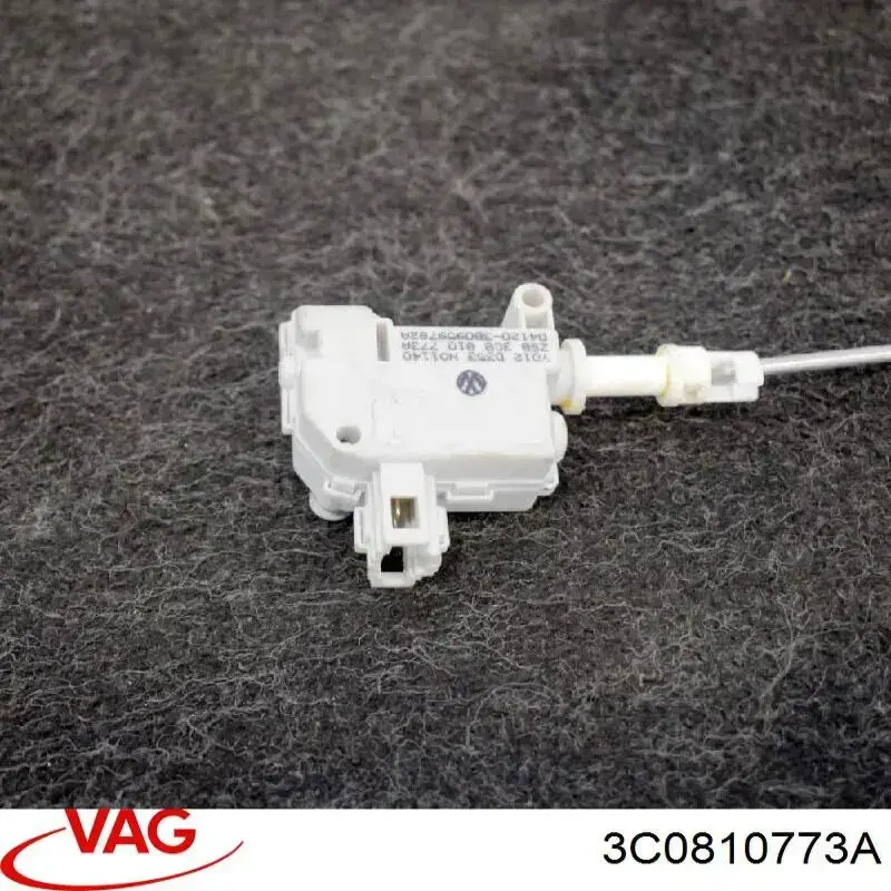 Мотор-привод відкриття лючка бака 3C0810773A VAG
