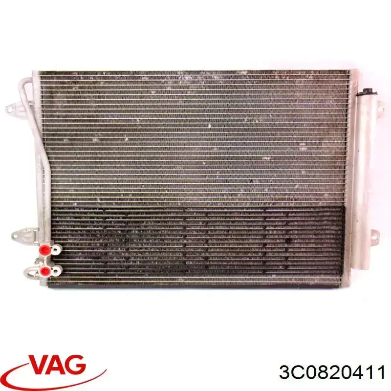 Конденсатор кондиціонера VAG 3C0820411 ціна, від 74.24 USD