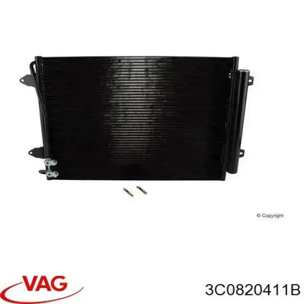 3C0820411B VAG радіатор кондиціонера