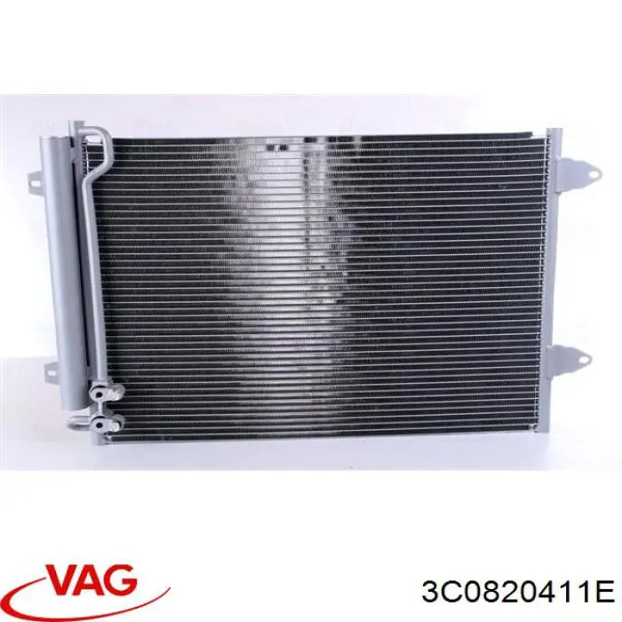 3C0820411E VAG радіатор кондиціонера