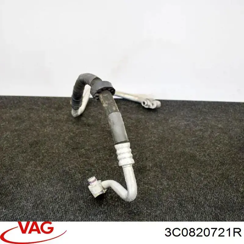 Трубка кондиціонера від компресора до радіатора VAG 3C0820721R