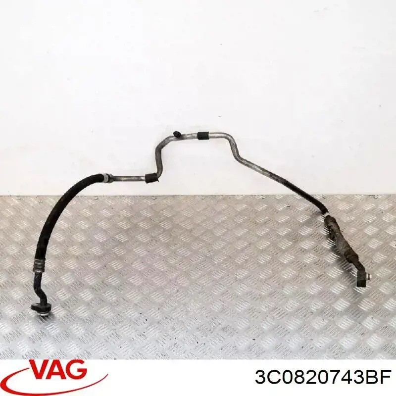 Шланг кондиціонера, від випарника до компресора VAG 3C0820743BF ціна, від 12.70 USD