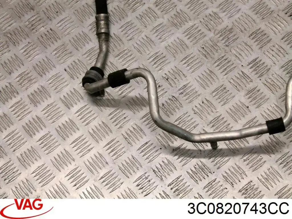 Купити 3C0820743CC VAG Шланг кондиціонера, від випарника до компресора