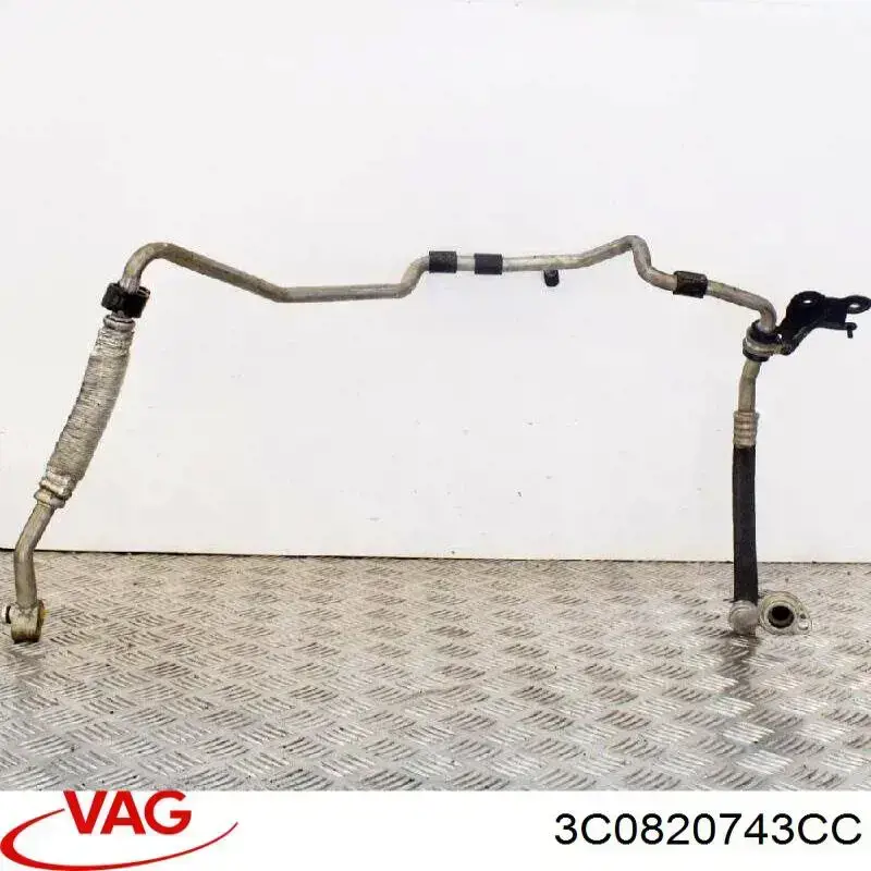 Шланг кондиціонера, від випарника до компресора VAG 3C0820743CC ціна, від 11.40 USD