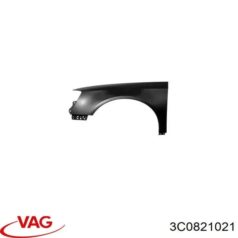 Крило переднє ліве 3C0821021 VAG