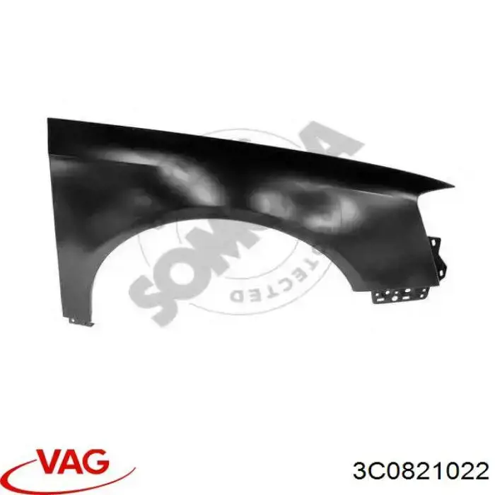 Крило переднє праве FPS FP7407312 ціна, від 45.38 USD