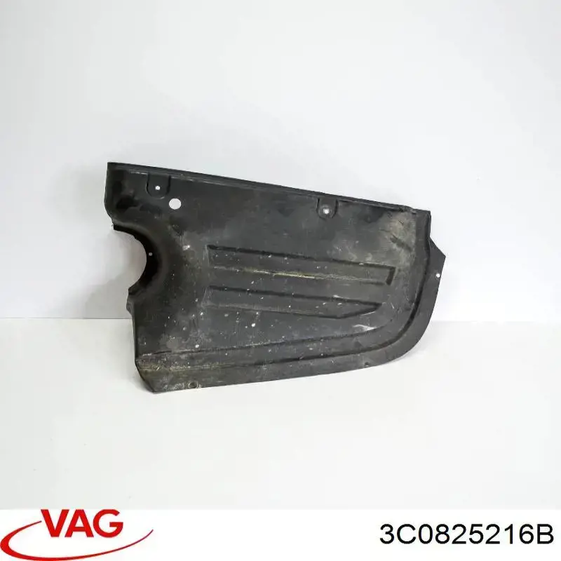 Захист днища, задній правий 3C0825216B VAG