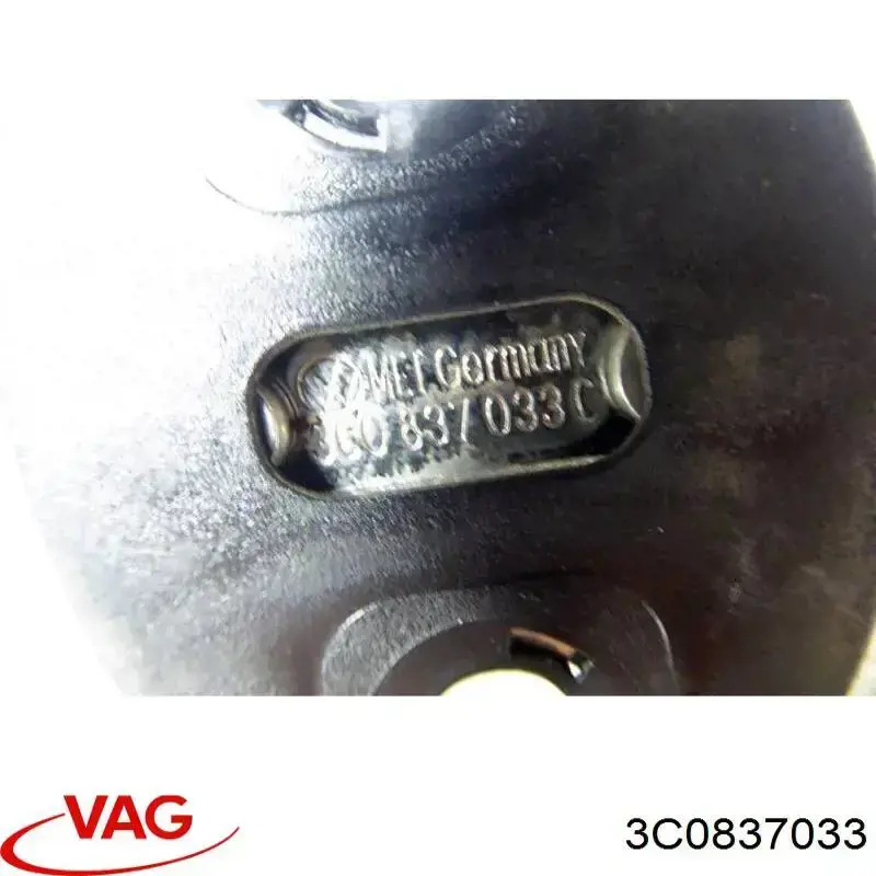 Петля-зачіп (відповідна частина) замка двері задньої VAG 3C0837033 ціна, від 2.36 USD