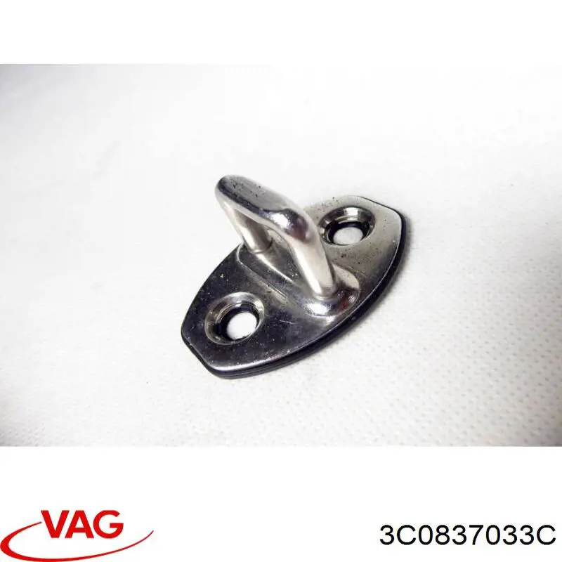 Купити 3C0837033C VAG Петля-зачіп (відповідна частина) замка двері задньої