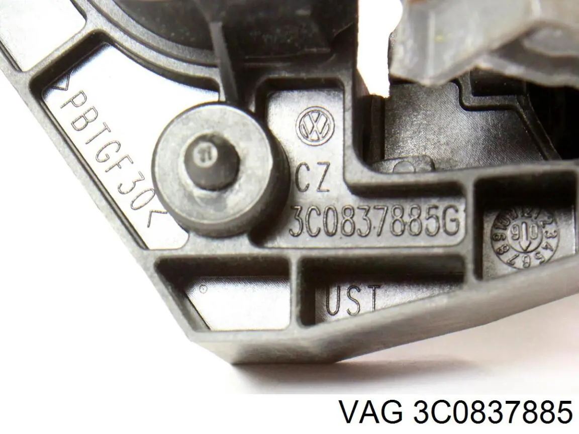 Тримач зовнішньої ручки дверей, лівих дверей VAG 3C0837885 ціна, від 13.74 USD