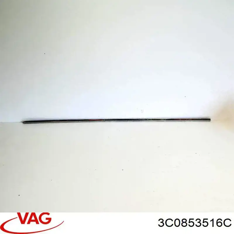 Молдинг передньої правої двері, верхній 3C0853516C VAG