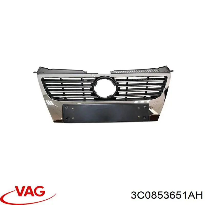 Облицювання радіатора VAG 3C0853651AH ціна, від 65.64 USD