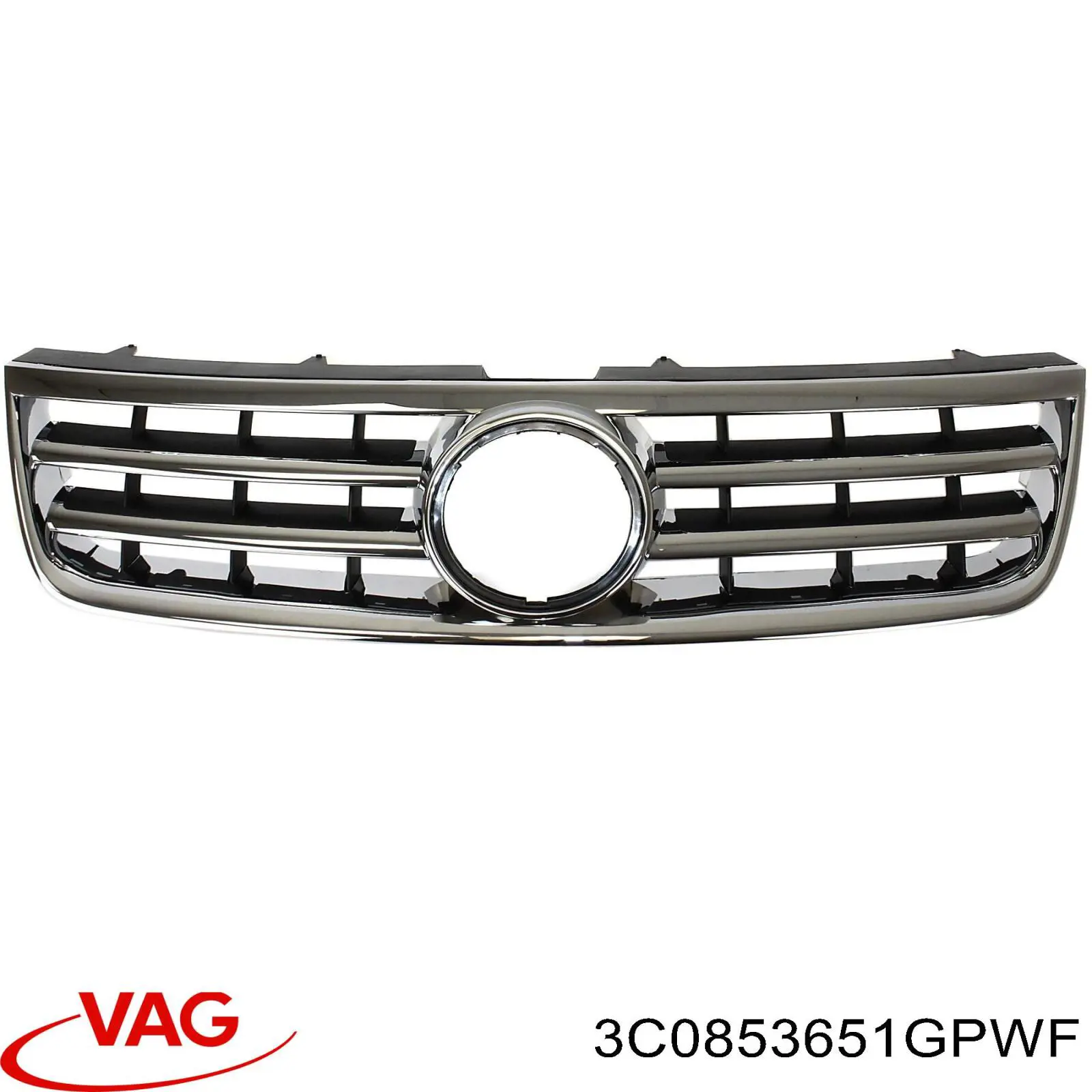 3C0853651GPWF VAG Решітка радіатора