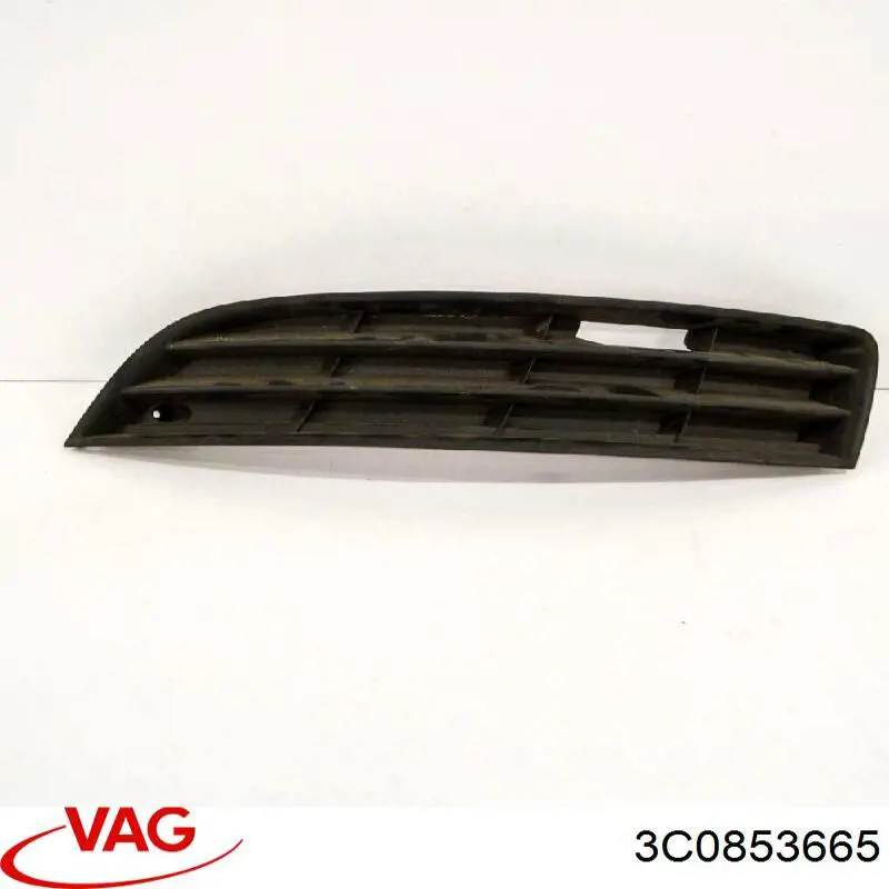 Купити 3C0853665 VAG Решітка переднього бампера, ліва