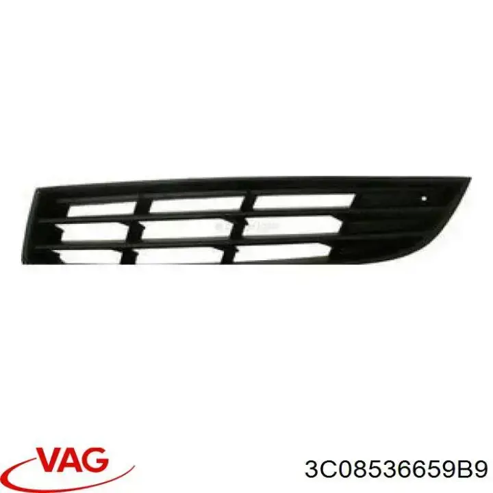 Купити 3C08536659B9 VAG Решітка переднього бампера, ліва