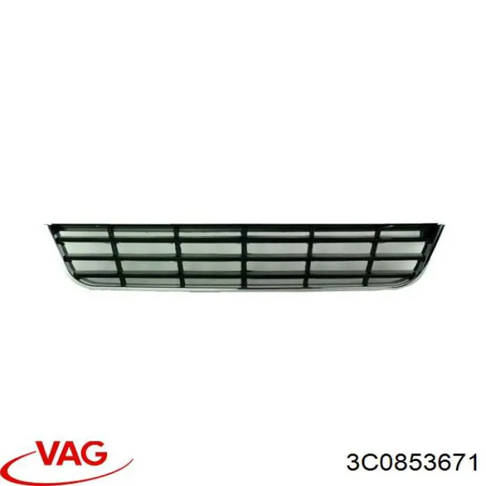 Купити 3C0853671 VAG Решітка переднього бампера, центральна