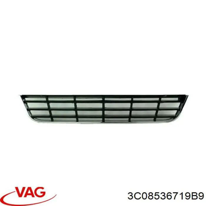 Купити 3C08536719B9 VAG Решітка переднього бампера, центральна