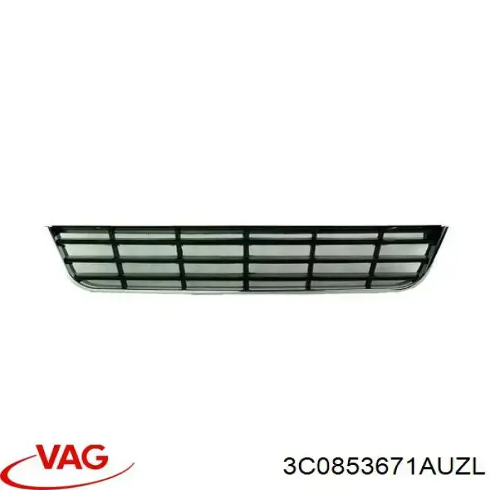 Купити 3C0853671AUZL VAG Заглушка, решітка протитуманних фар бампера переднього, ліва