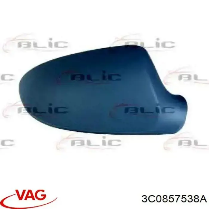 Накладка правого бокового дзеркала VAG 3C0857538A