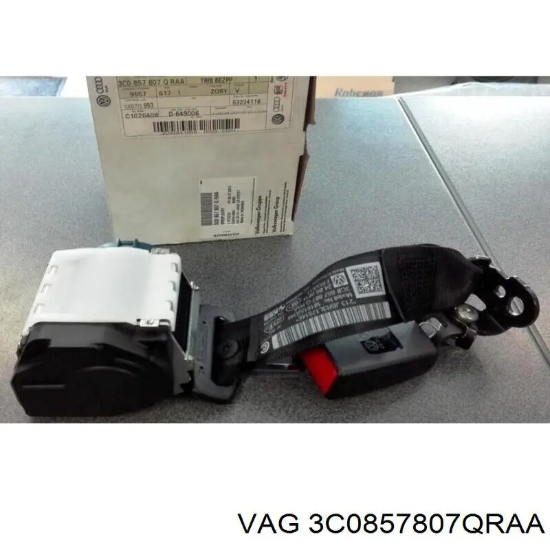 Пасок безпеки задній центральний VAG 3C0857807QRAA ціна, від 10.00 USD