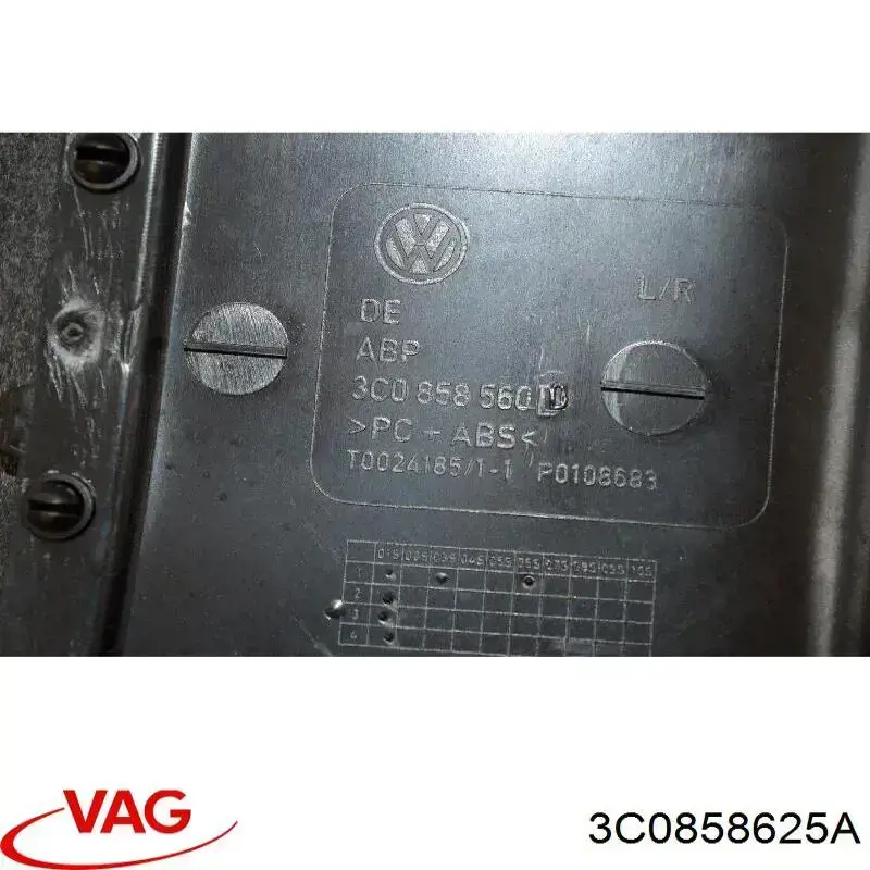  3C0858625A VAG
