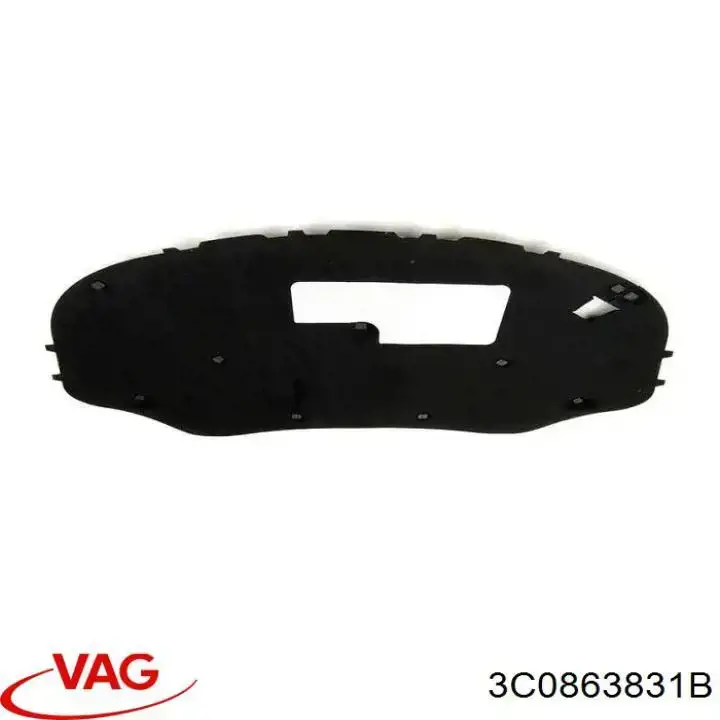 Шумоізоляція капота 3C0863831B VAG