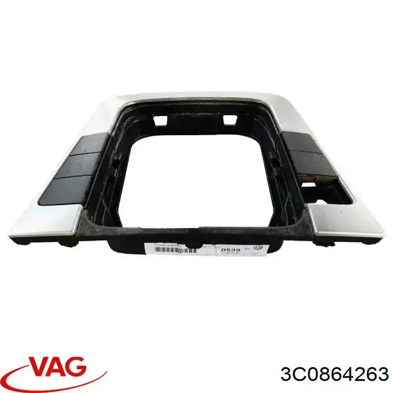 Декоративна накладка центральної консолі VAG 3C0864263 ціна, від 9.78 USD