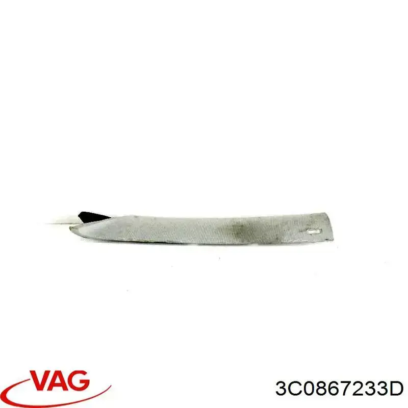 Купити 3C0867233D VAG Обшивка стійки кузова внутрішня, передня ліва