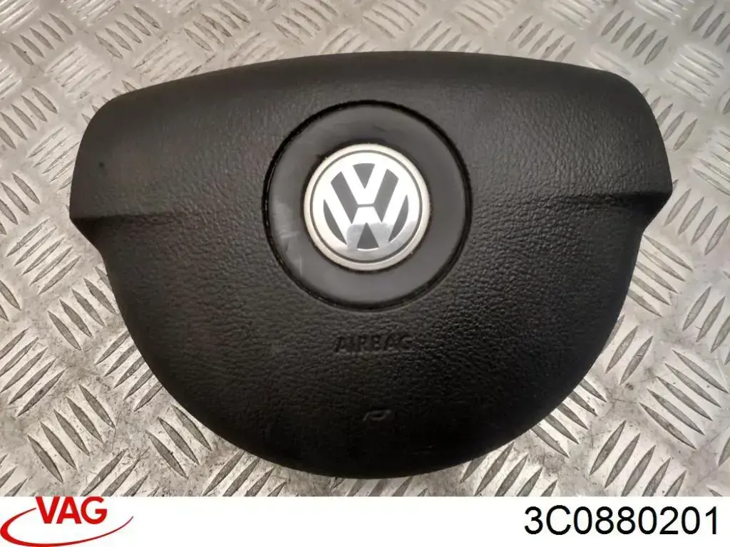 Подушка безпеки, водійська, AIRBAG 3C0880201 VAG