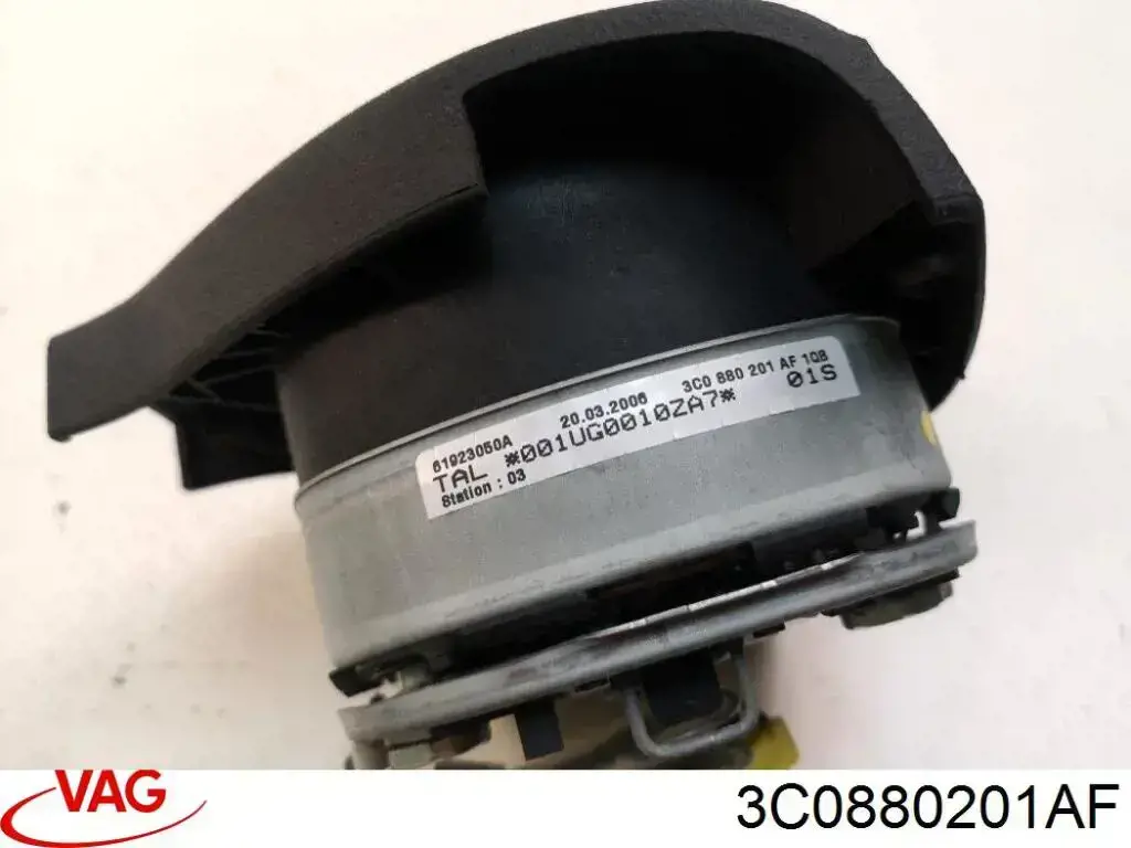 Купити 3C0880201AF VAG Подушка безпеки водія