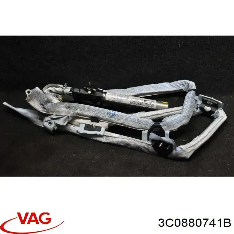 Купити 3C0880741B VAG Подушка безпеки, шторка бічна, ліва, AIRBAG